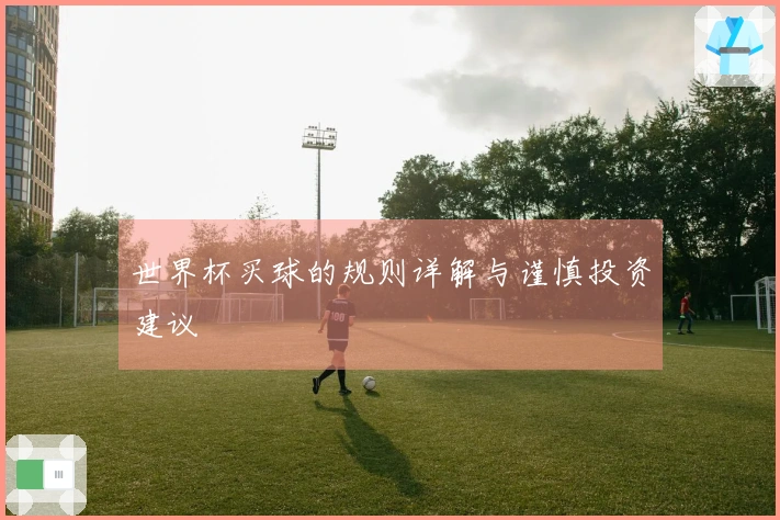 世界杯买球的规则详解与谨慎投资建议